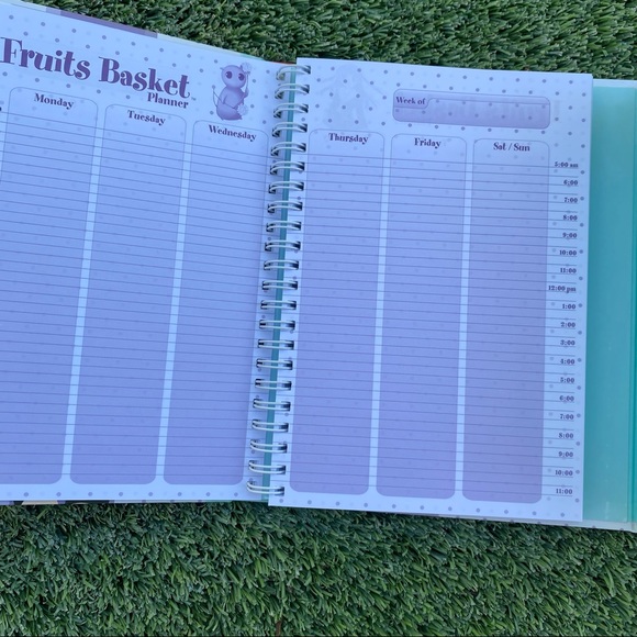 Tokyopop Fruits Basket Anime Manga Planner Book - Picture 7 of 8